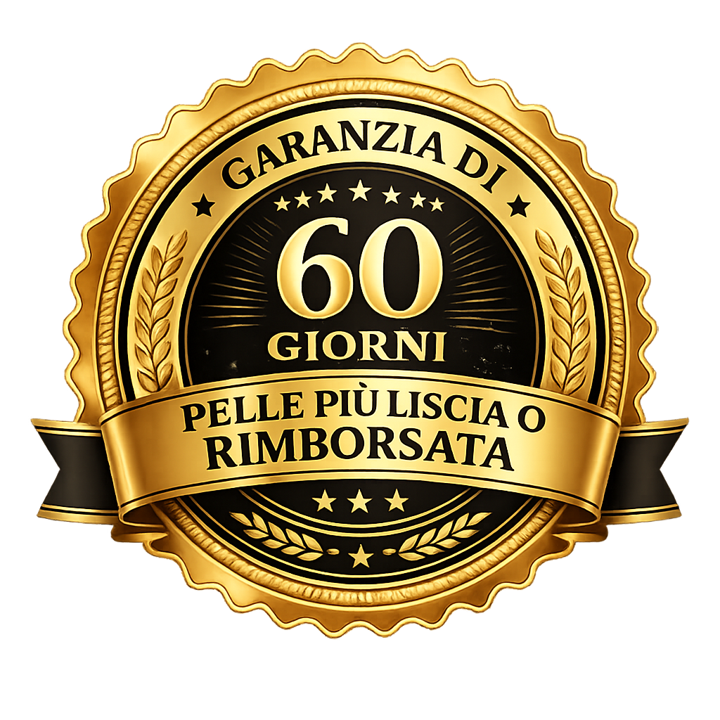 Garanzia Pelle più Liscia o Rimborsata di 60 Giorni